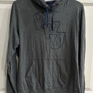 Gray WVU Lightweight Hoodie